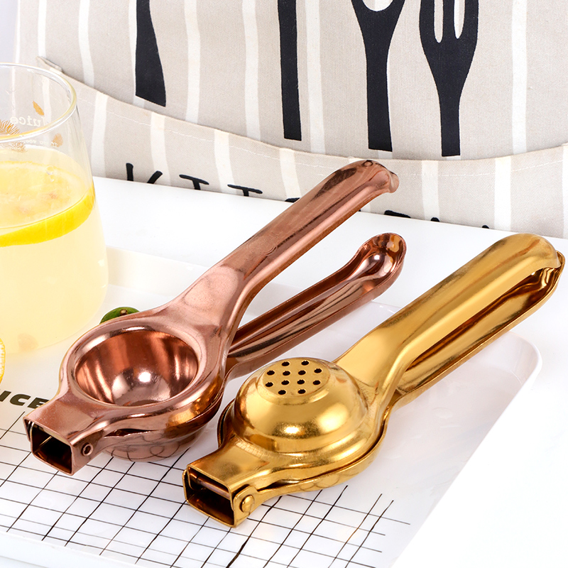 Stainless Steel Rainbow Coloured Squeezer - Idogie