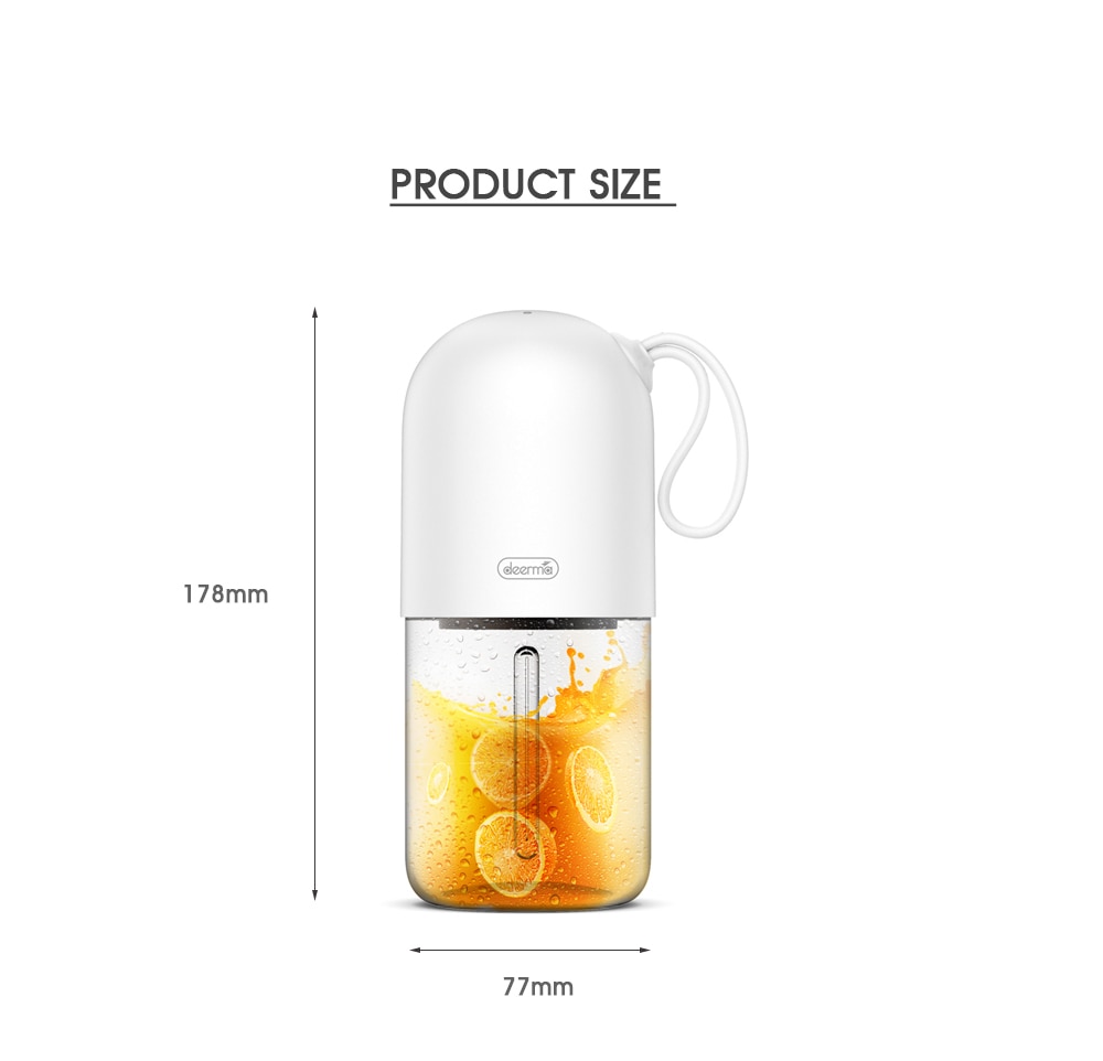 Portable Mini Capsule Shaped Electric Juicer