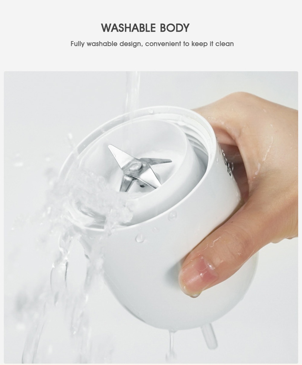 Portable Mini Capsule Shaped Electric Juicer