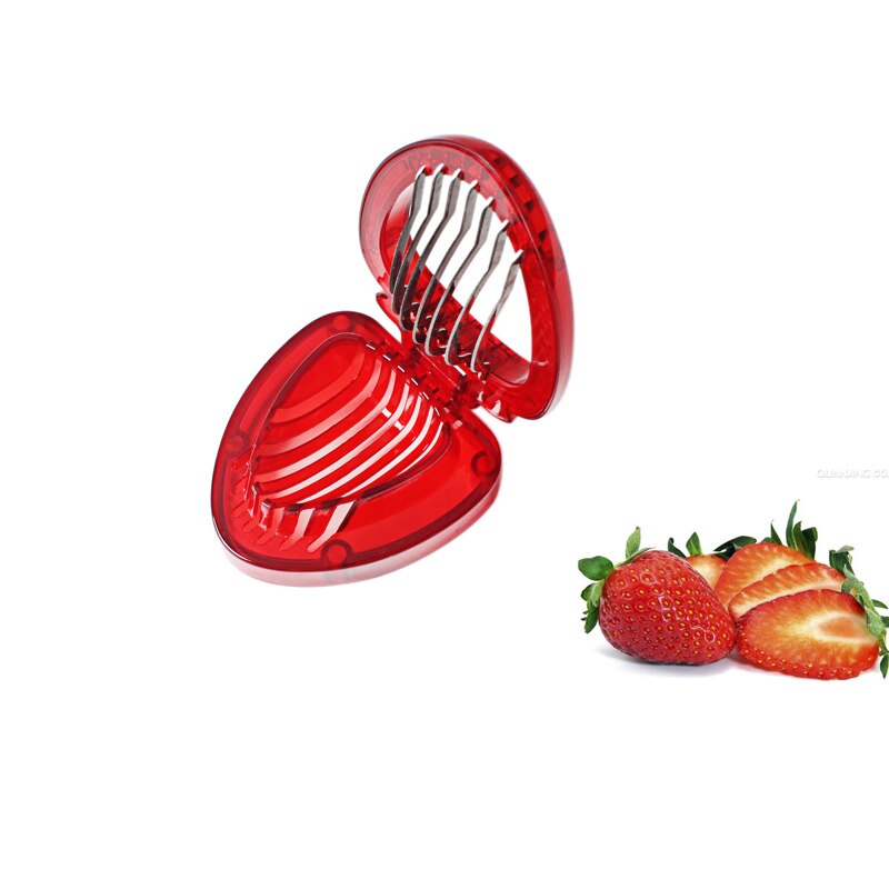 Red Mini Strawberry Cutter