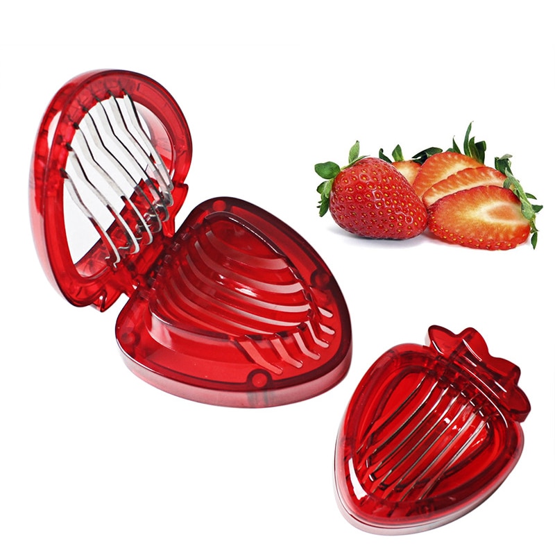 Red Mini Strawberry Cutter