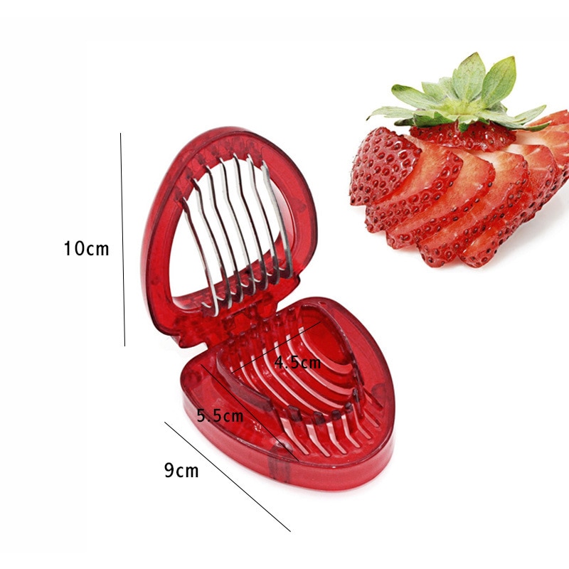 Red Mini Strawberry Cutter