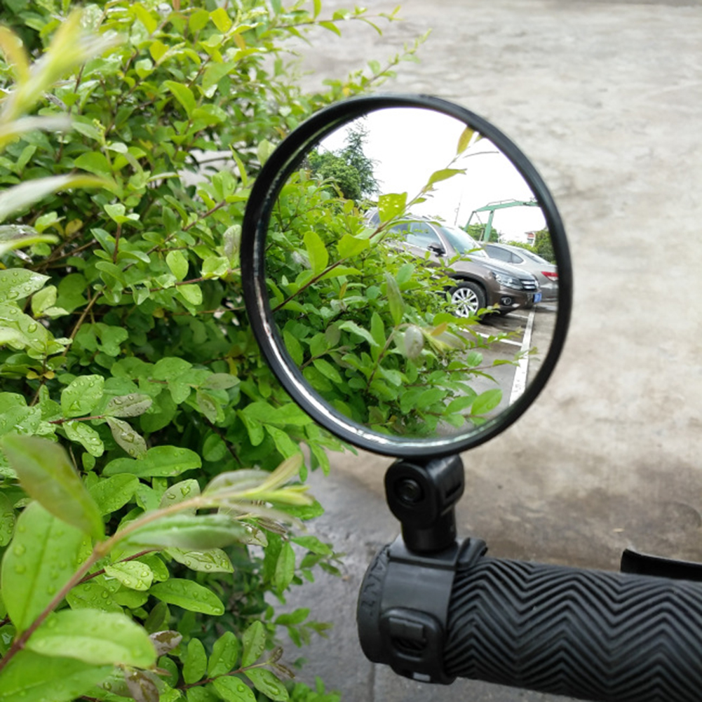 Round Bicycle Handlebar Rearview Mirror