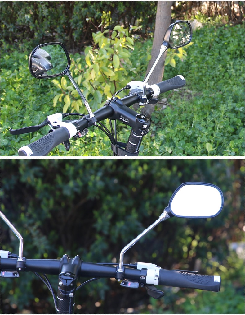 Bicycle Handlebar Rearview Mirrors Pair