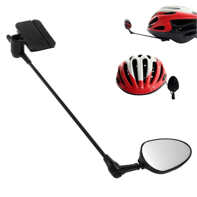 Universal Adjustable Bicycle Helmet Mirror
