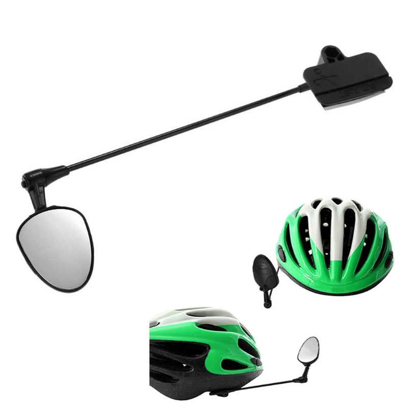Universal Adjustable Bicycle Helmet Mirror