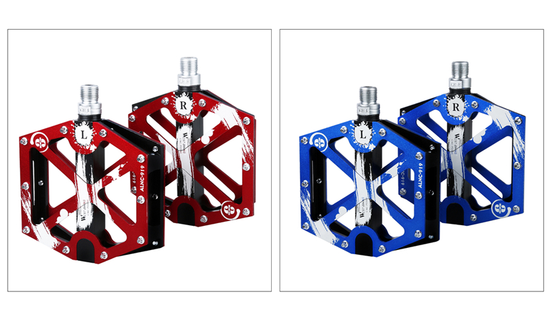 3 Bearings Aluminum Bike Pedals