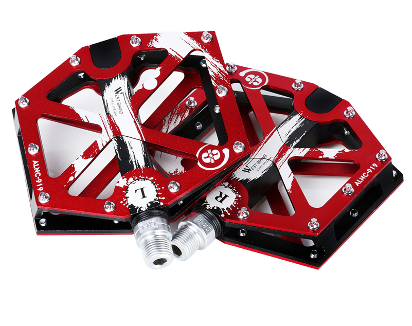 3 Bearings Aluminum Bike Pedals
