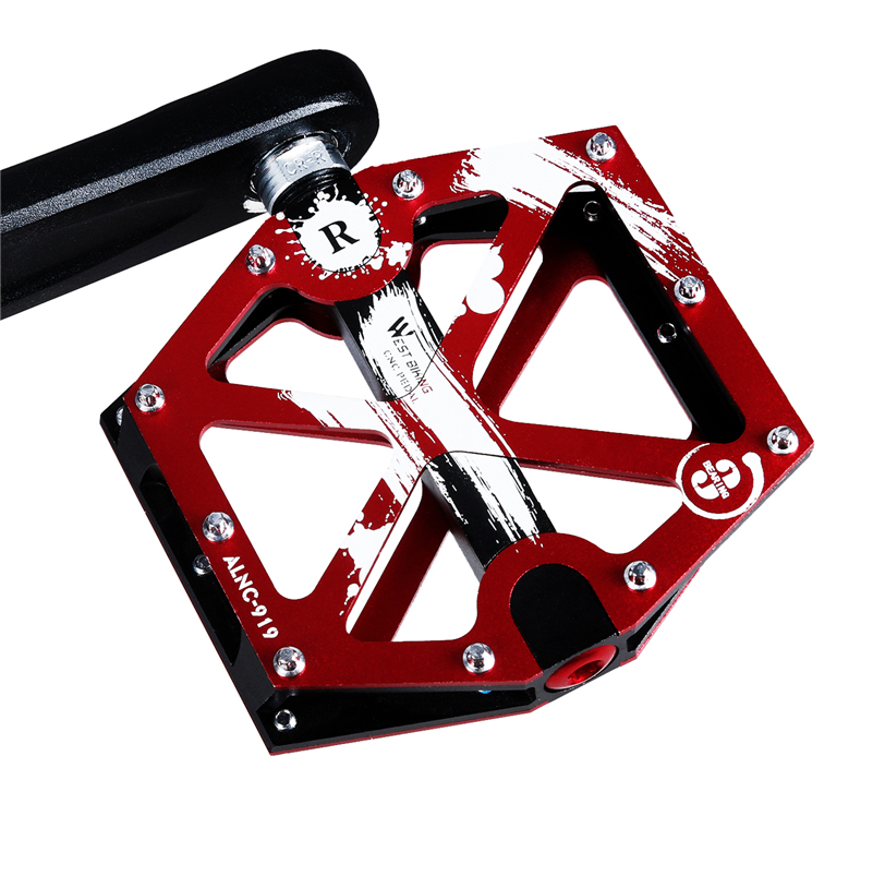 3 Bearings Aluminum Bike Pedals