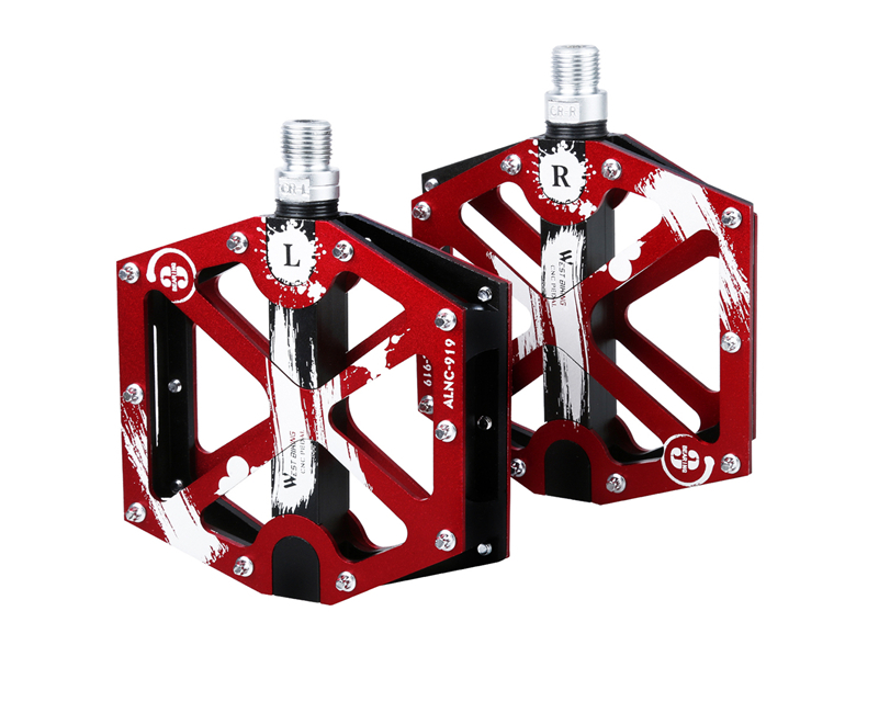 3 Bearings Aluminum Bike Pedals