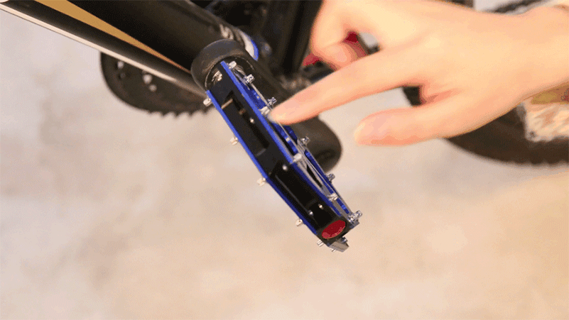 3 Bearings Aluminum Bike Pedals