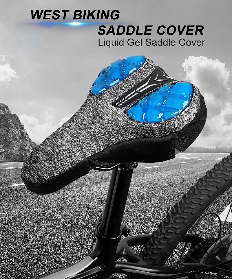 3D Design Silicon Bicycle Saddle Cover