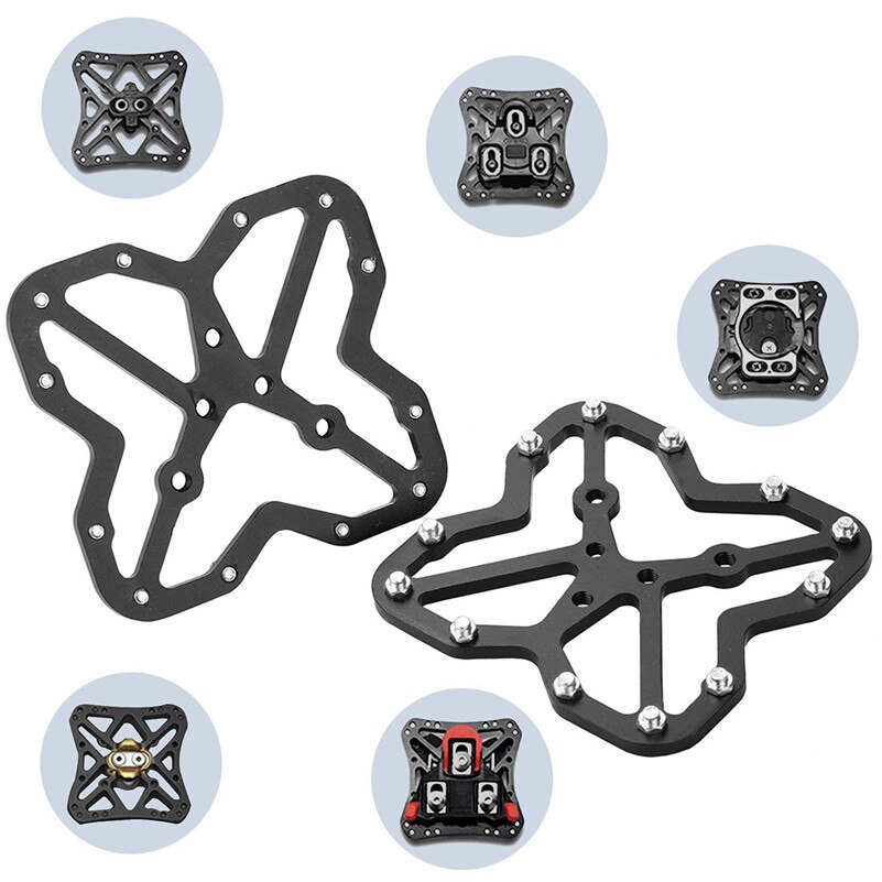 Clipless Pedal Platform Adapters