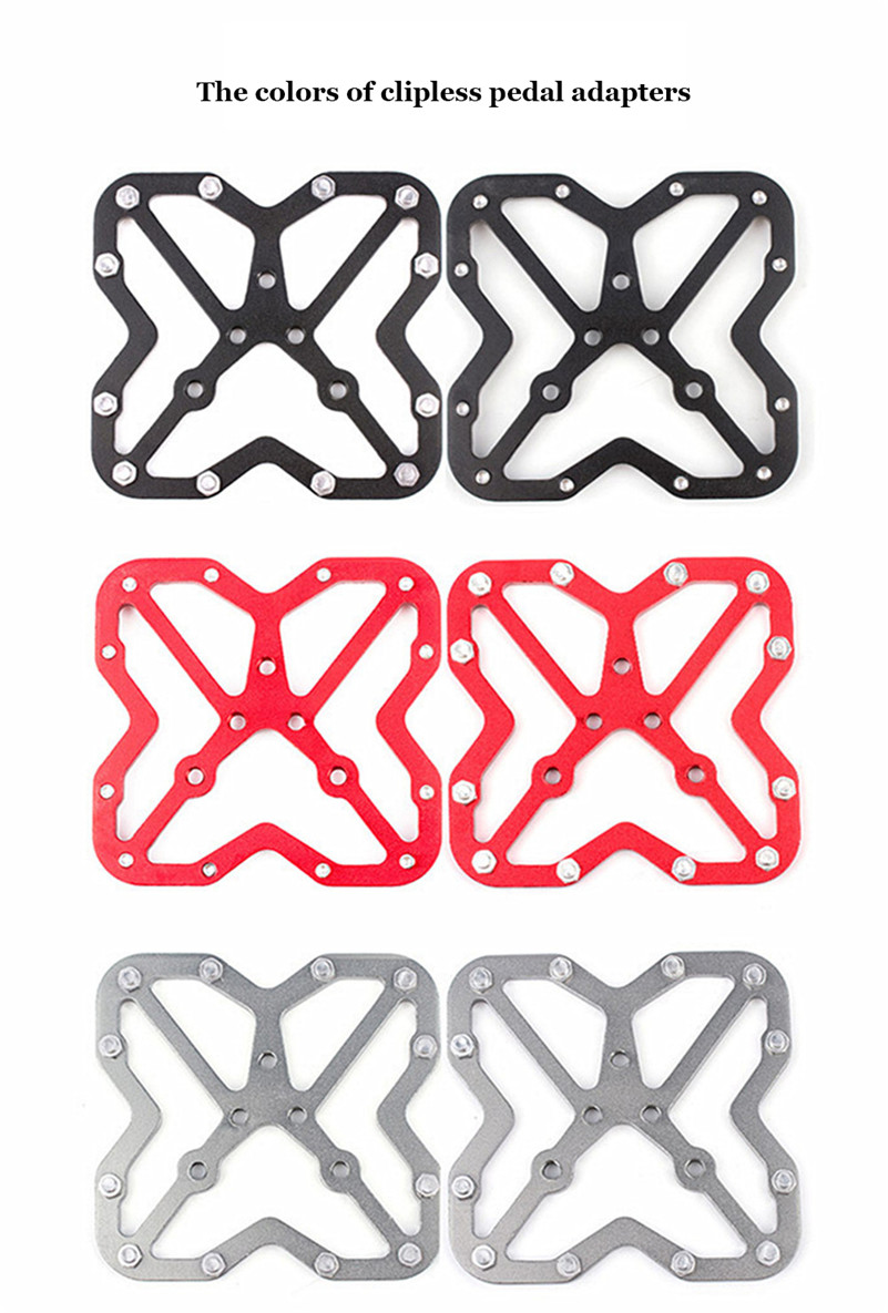 Clipless Pedal Platform Adapters