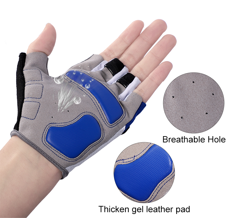 High Elastic Breathable Half Finger Cycling Gloves
