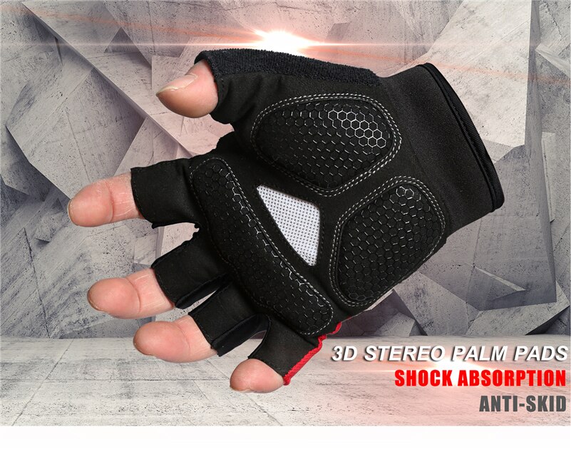 Anti-Slip Design Elastic Cycling Gloves