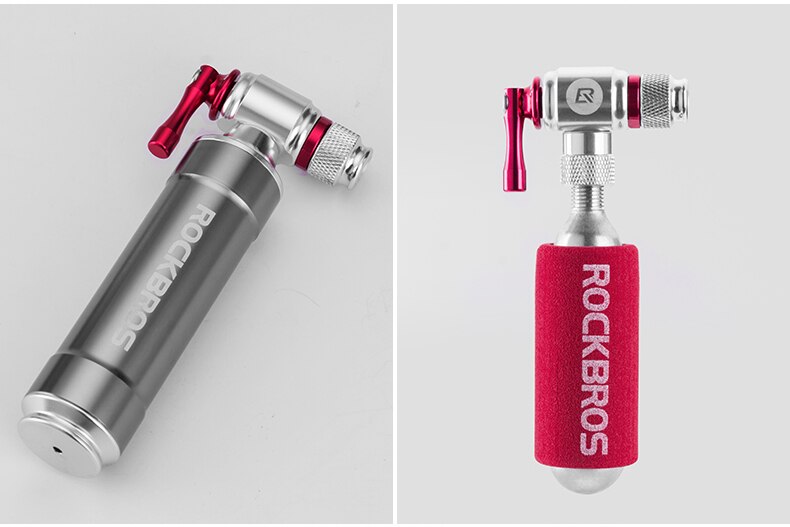 Mini Bicycle CO2 Pump with Insulation Sleeve