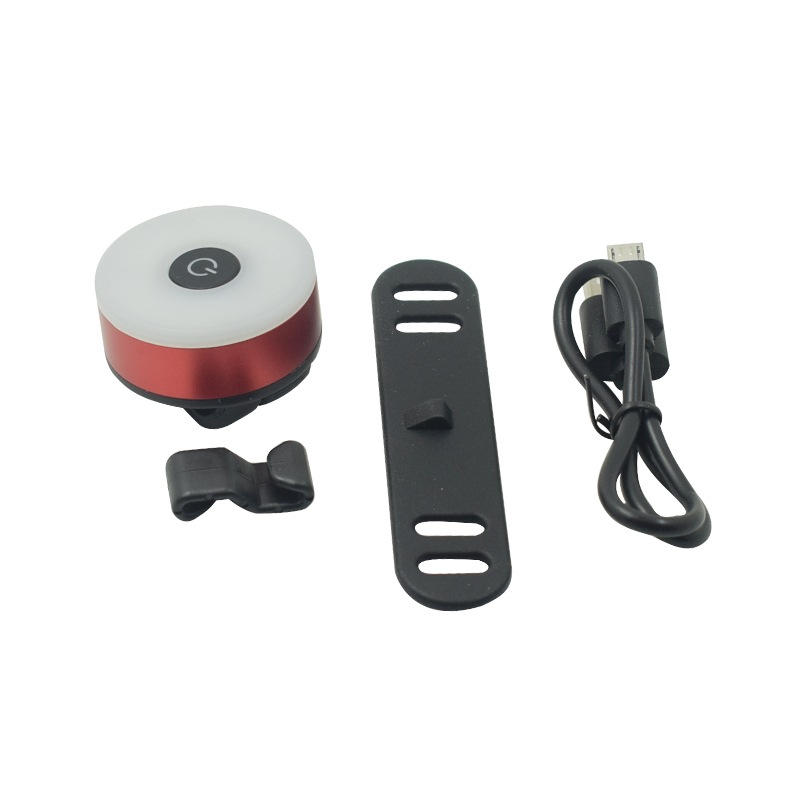 Mini Rechargeable Round Bicycle Taillight