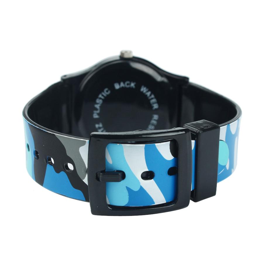 Kid's Camouflage Quartz Wristwatch