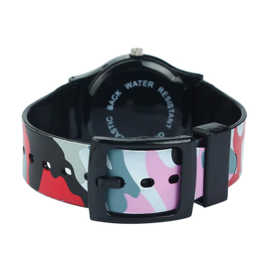 Kid's Camouflage Quartz Wristwatch