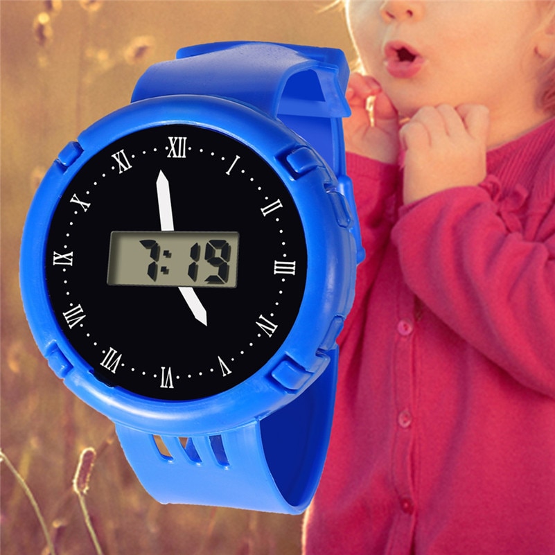 Kid's Casual Designed Digital LED Wrist Watch