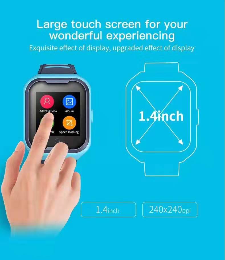 Kid's SOS Anti-Lost 4G SIM Card Smart Watch