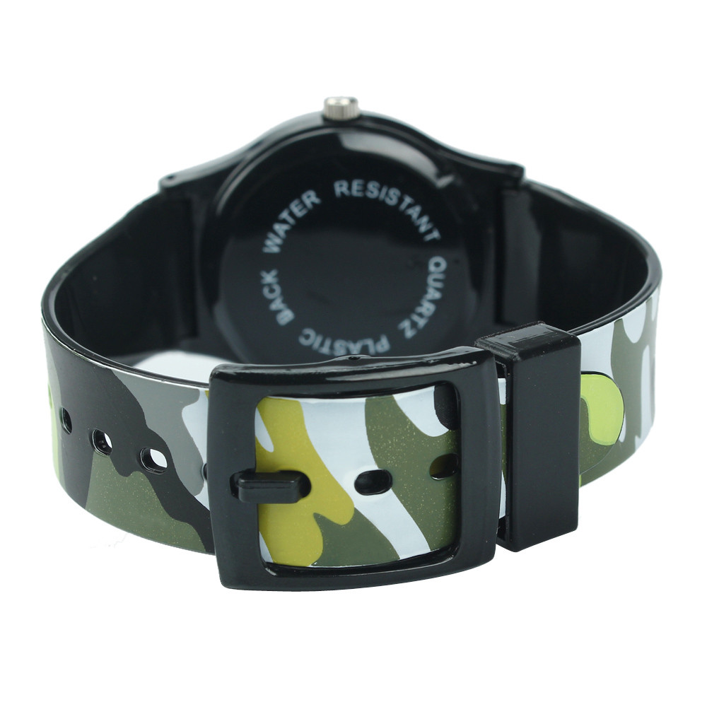 Boy's Camouflage Style LED Quartz Watch