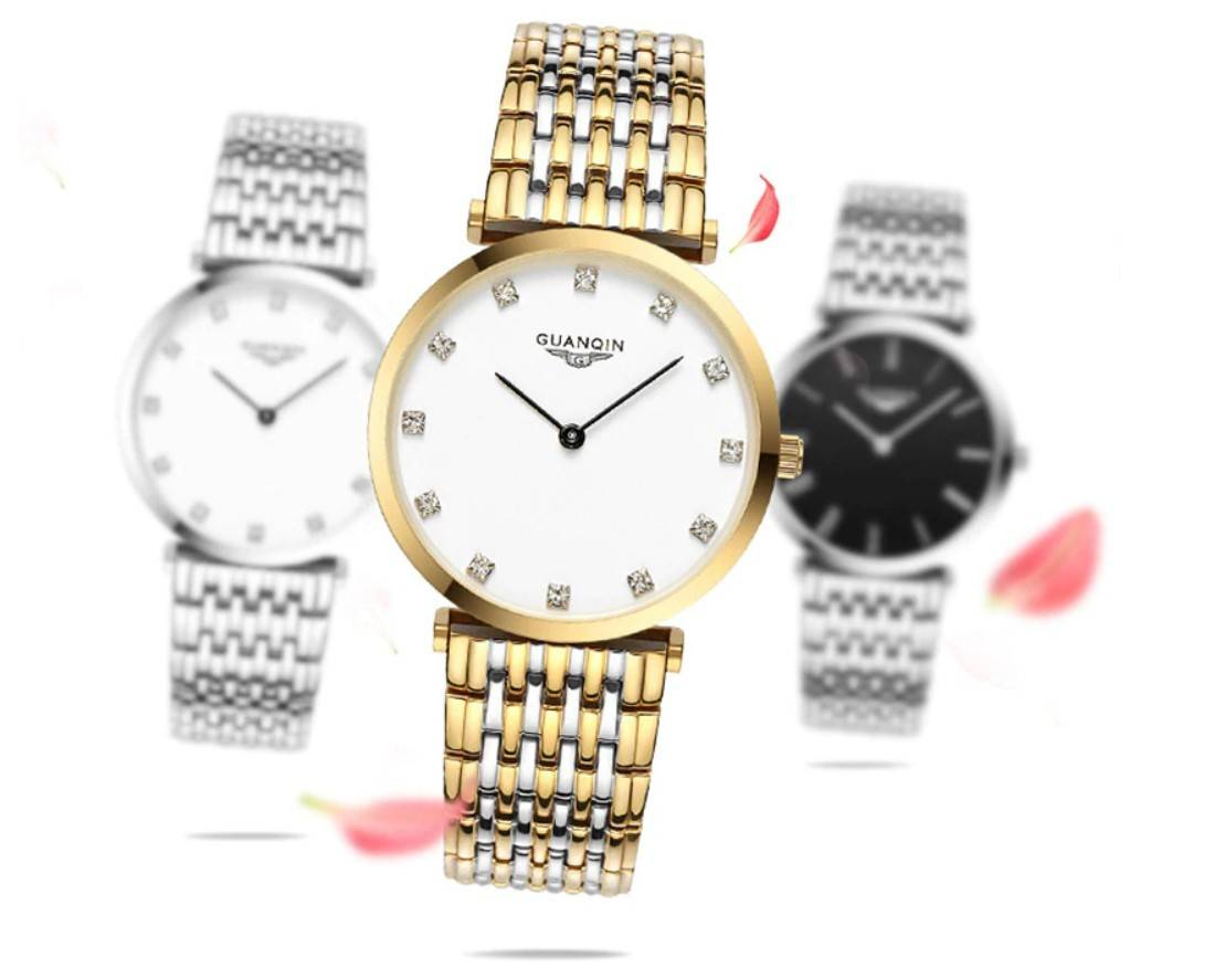 Link Bracelet Couple Watch