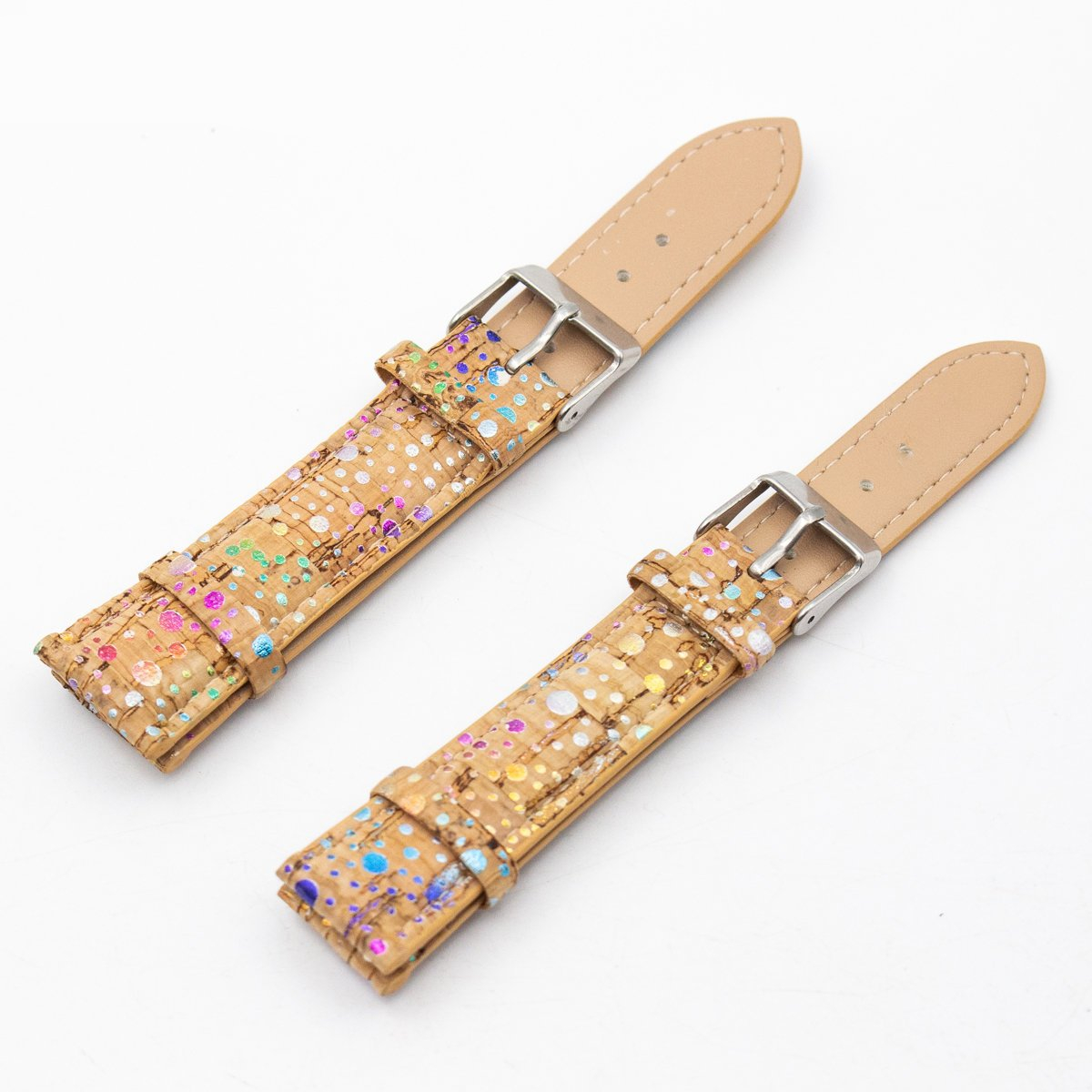 Colorful Cork Watch Band