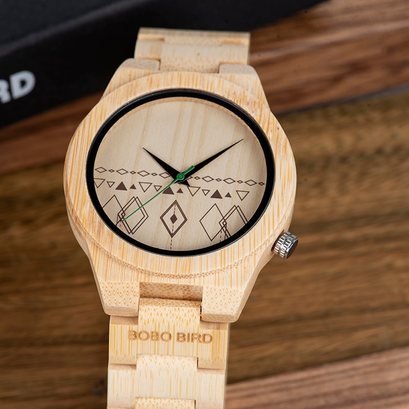 Mechanical Wooden Watch