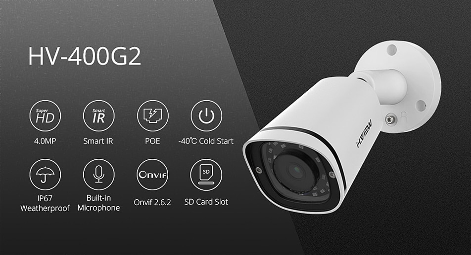 4MP IP Camera for Home Security