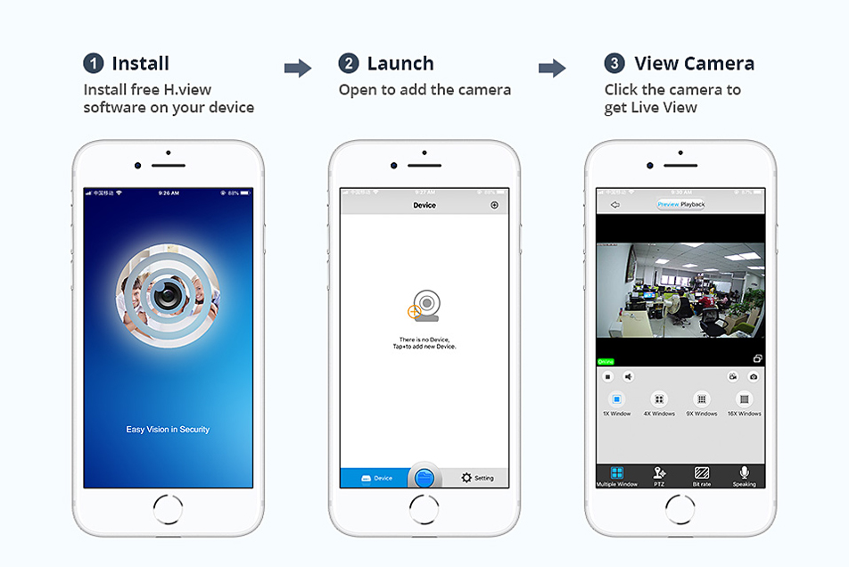 4MP IP Camera for Home Security