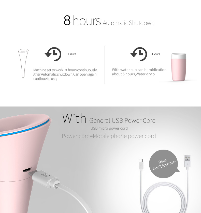 USB Portable Air Humidifier