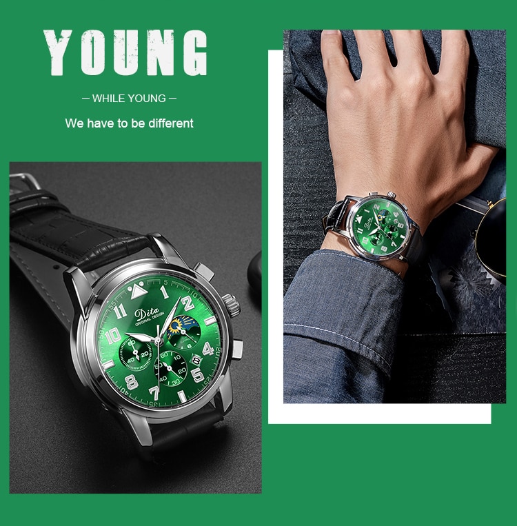 Men's Stainless Steel Quartz Watch