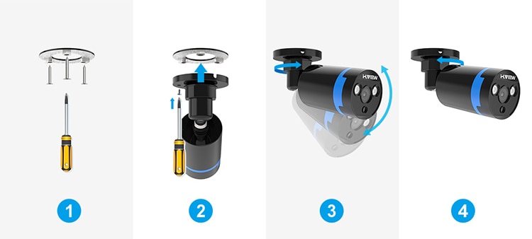 Outdoor 1080P Surveillance Security Camera