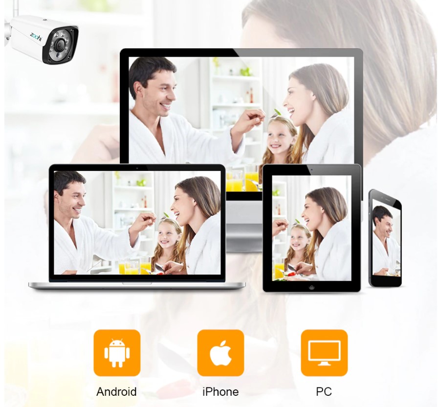 1080P Waterproof CCTV System