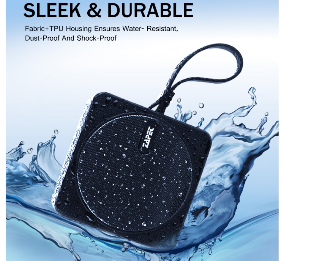 Square Shaped IPX6 Waterproof Bluetooth Speaker