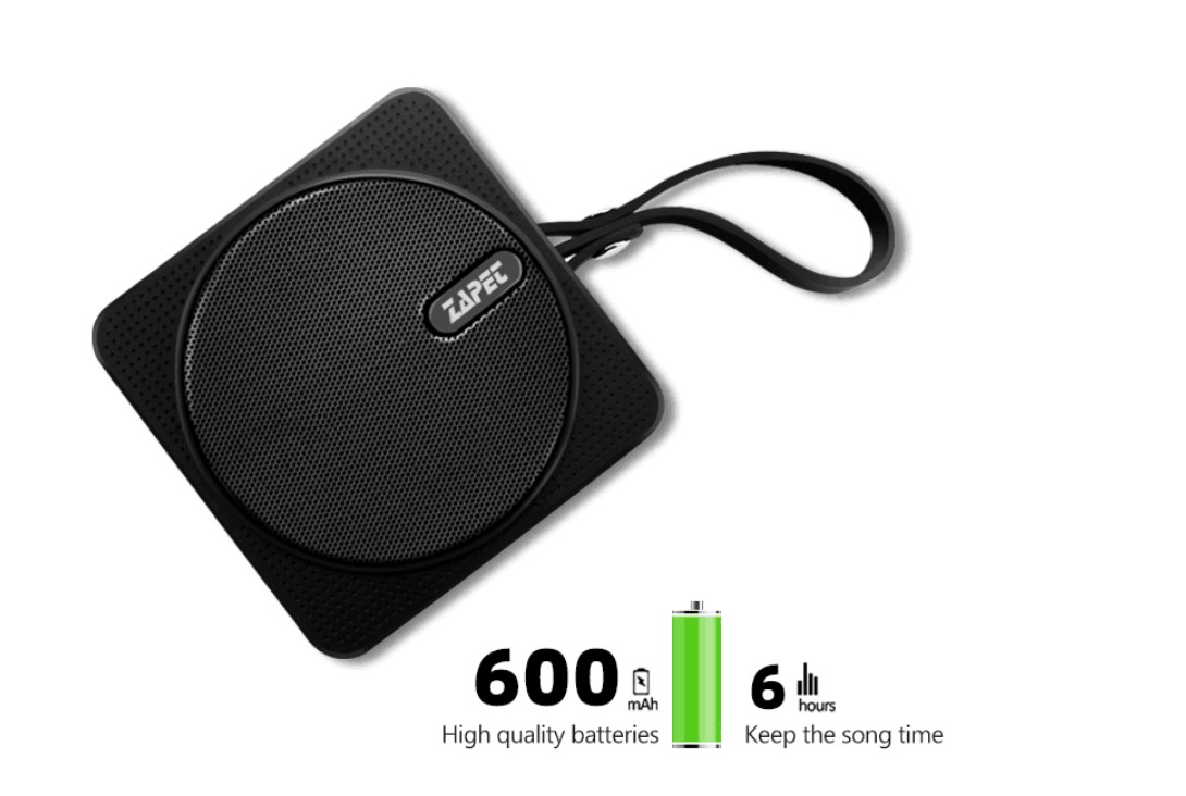 Square Shaped IPX6 Waterproof Bluetooth Speaker