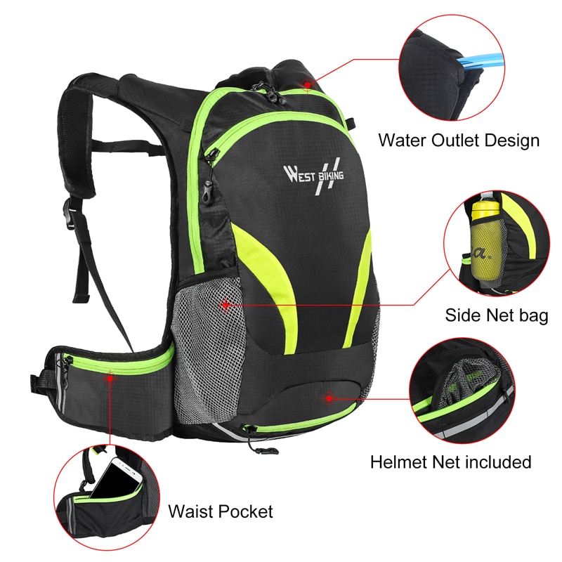 Ultralight Bicycle Backpack 15L