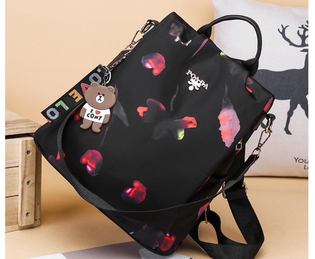 Women's Colorful Print Travel Backpack