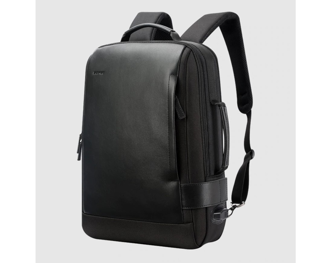 Men's Waterproof USB Backpack with Data Cable