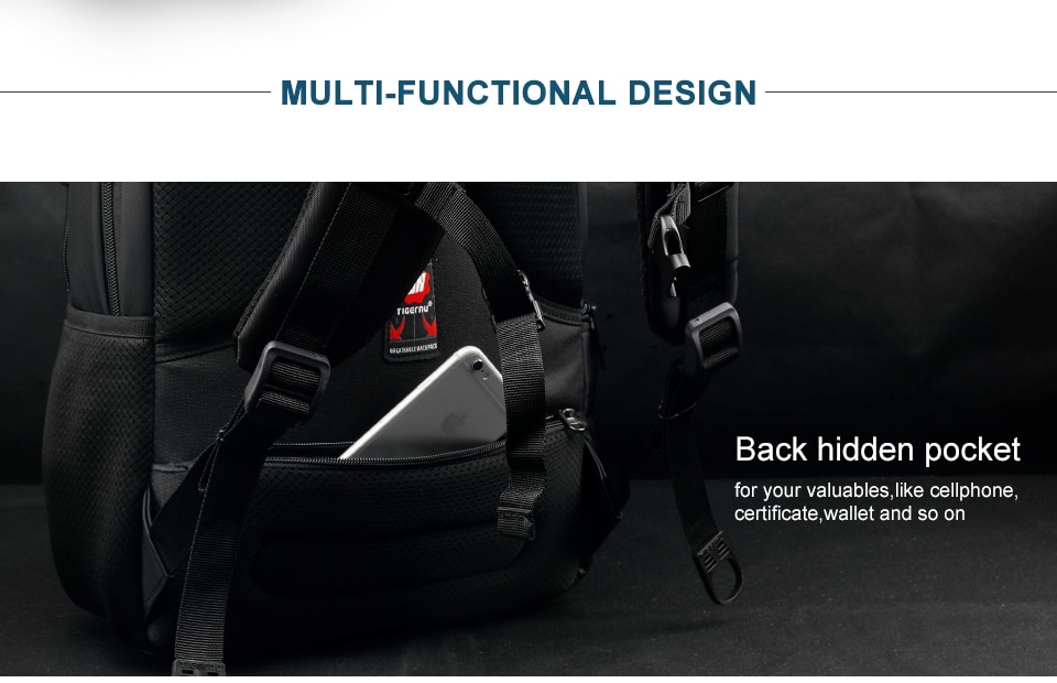 15.6 inch Laptop Backpack with TSA Lock