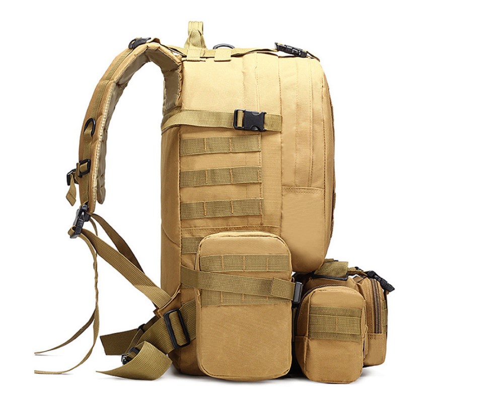 Men's 4 in 1 Tactical Style Multi-Pocket Backpack