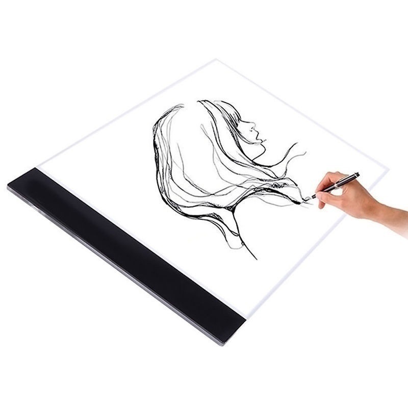 LED Digital Graphic Tablet A4