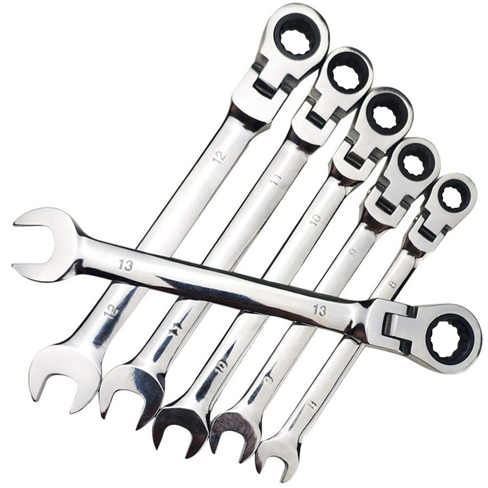 Chrome-Vanadium Steel Wrenches Set