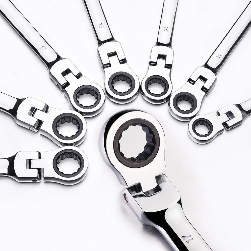 Chrome-Vanadium Steel Wrenches Set