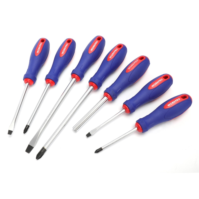 Large Screwdrivers and Heads Set with Box