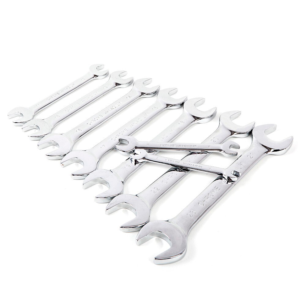 Double-Headed Wrenches with Rack Set