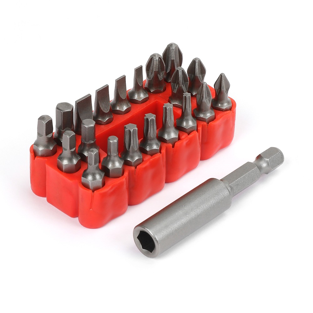 Portable Drill Bits and Screwdriver Heads Kit