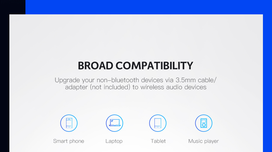 Bluetooth 5.0 Receiver for Headphones